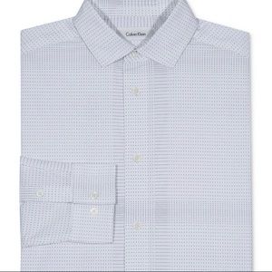 Calvin Klein white long sleeve shirt.Size 16 boy.